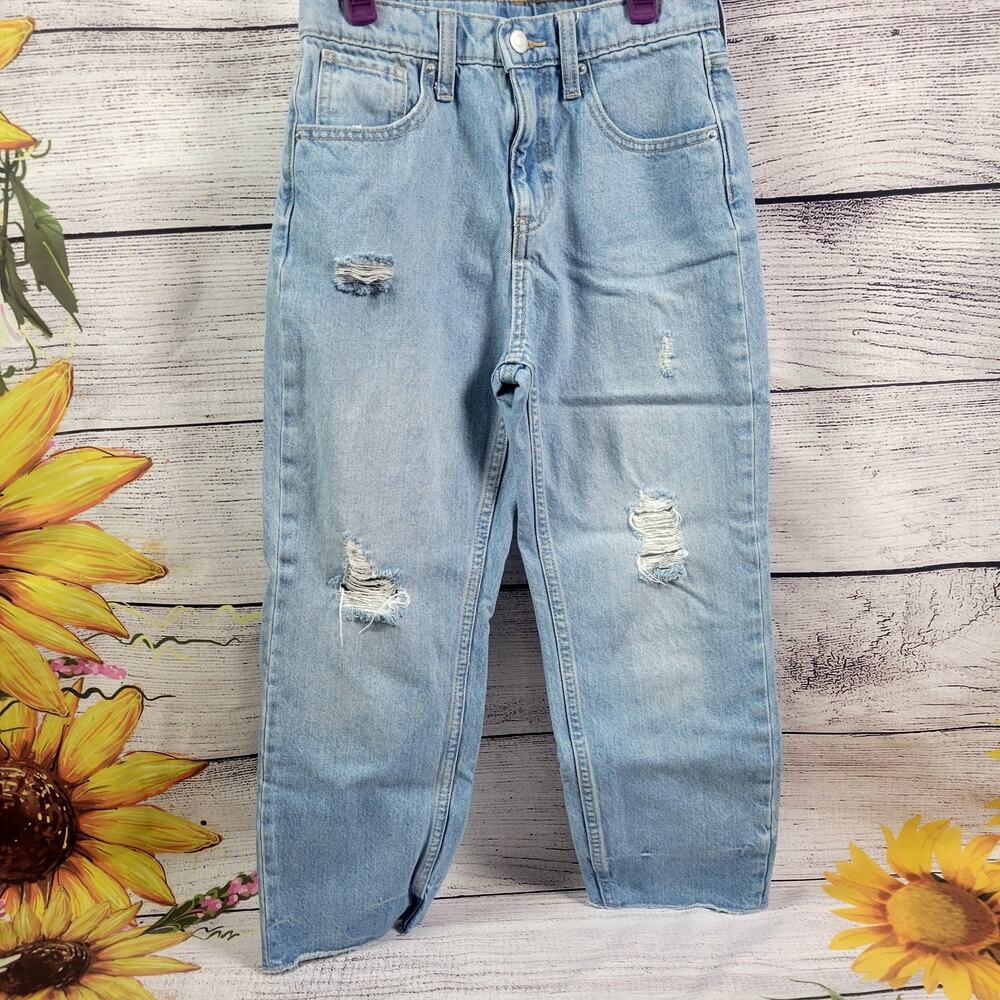 Old Navy Distressed Jeans Girl's Size 10‎ - Picture 2 of 6